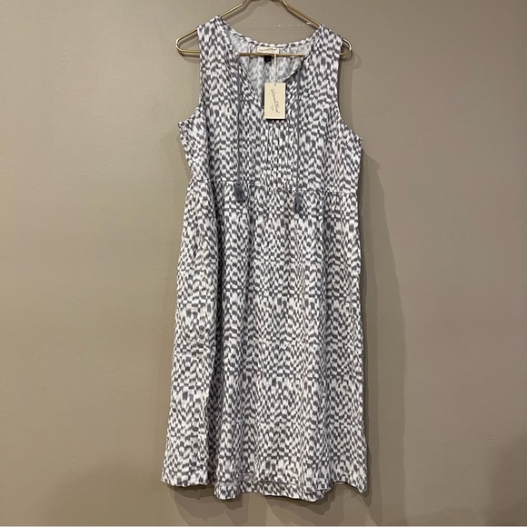 Isaac Mizrahi Sweaters - Lot of 2 Universal Thread Linen Maxi Dress M/L Cardigan Sage Green Gray